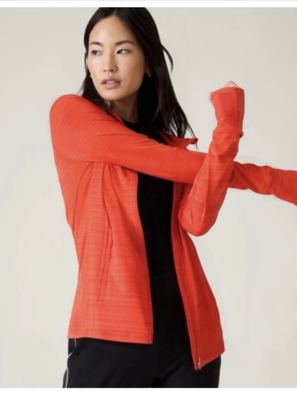 Athleta Full-zip hooded sweatshirt - Large